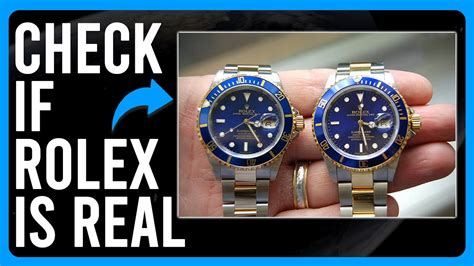 how to tell authentic rolex|is my rolex real.